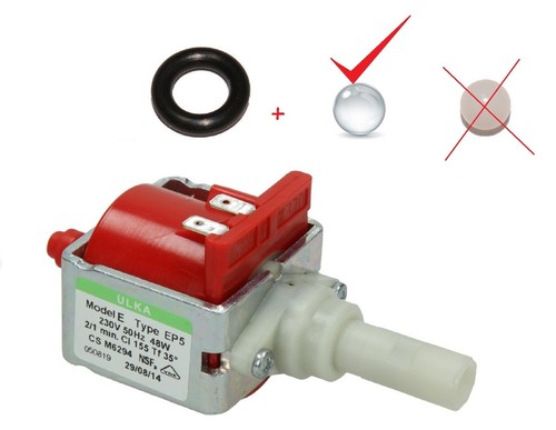 Ep5 water pump valve - ep5, ball