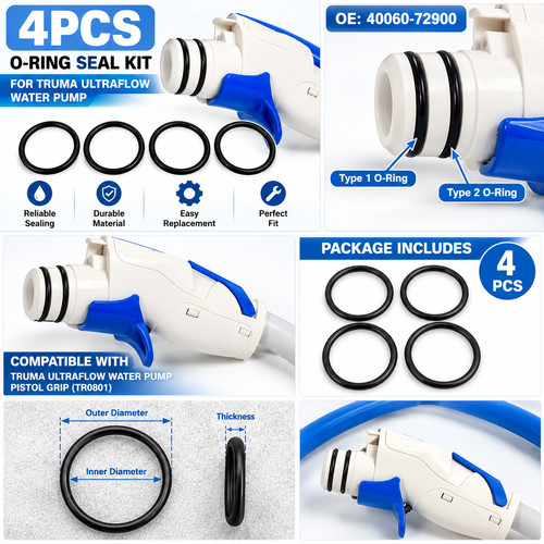 4pcs ring seal kit for - ring, truma